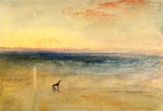 Dawn after the Wreck,watercolor,c.1841