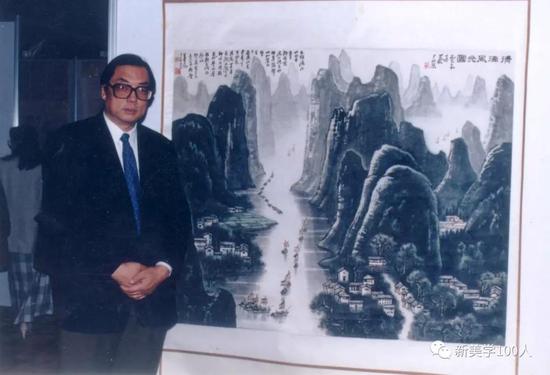 陈岩与让他陷入“调查”的《漓江山水》