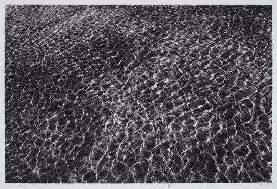 陈琦 誓言 水印版画 图心:79x119cm;图纸:97x135.5cm 2014