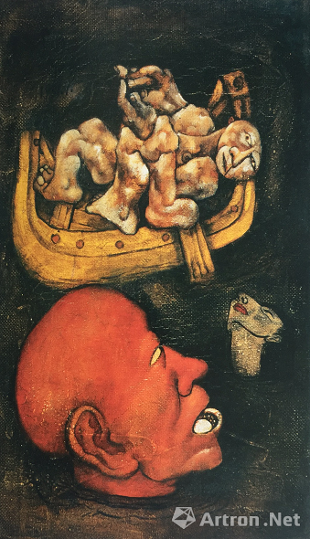 宋永平作品《苦海》 1990