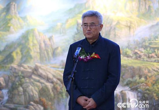 活動發起人趙長青在開幕式上講話