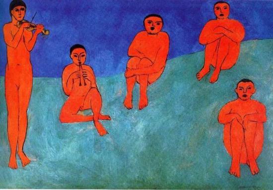 Matisse， Henri。 “Music，” 1910。