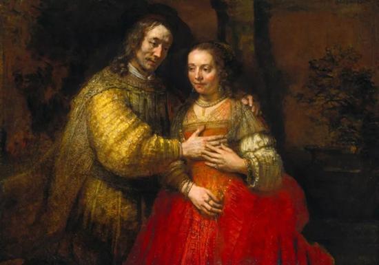 伦勃朗《犹太新娘》，1667