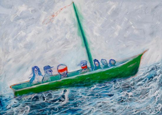 Lawrence Ferlinghetti, “Boat People” (2006)