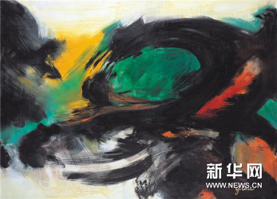 张功慤1989年作品《金》