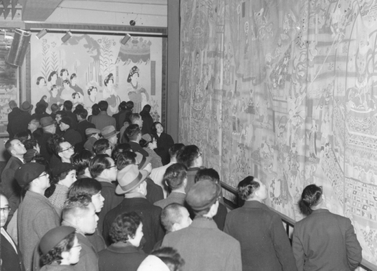 《中国敦煌艺术展》，日本，1958年