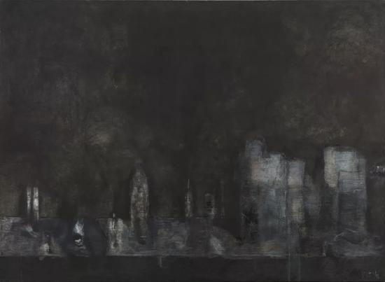 王焕青 望京之一 2016 布面油彩 210×290cm