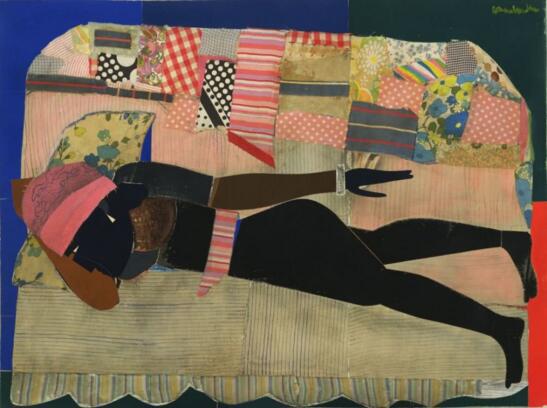 Romare Bearden， Patchwork Quilt，1970  2018