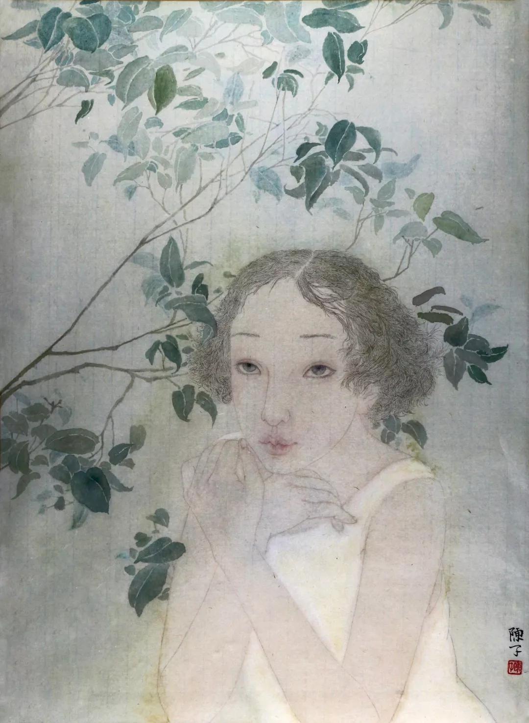 《春分之一》69cm×50cm