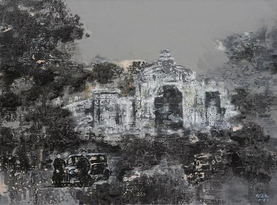 陈曙文《百年记忆之一》90X120cm 2018