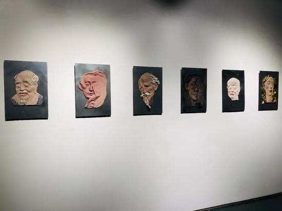 展览现场,展出作品
