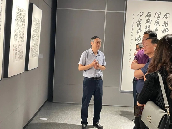 混濛有象—曹洋书法作品展在雨花美术馆开幕!