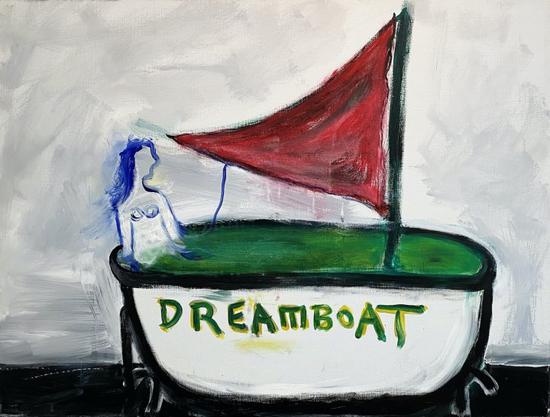 Lawrence Ferlinghetti， “Dreamboat” （2006）