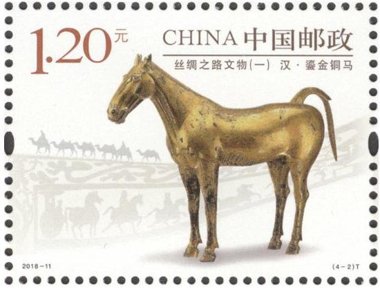 欣赏：丝绸之路文物系列特种邮票