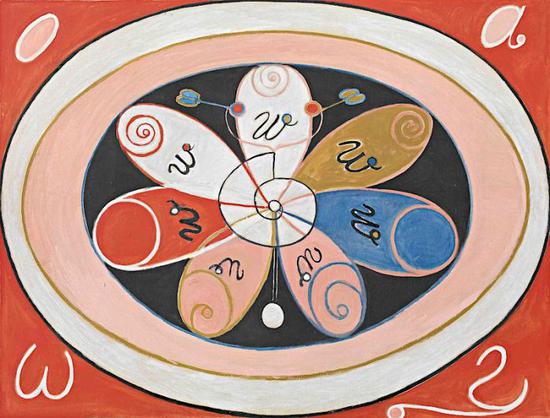 Hilma af Klint， Untitled， 1908