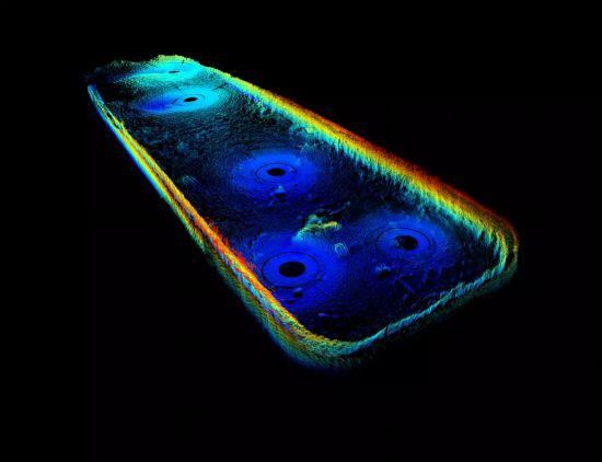 铁甲堡水下三维声呐呈像