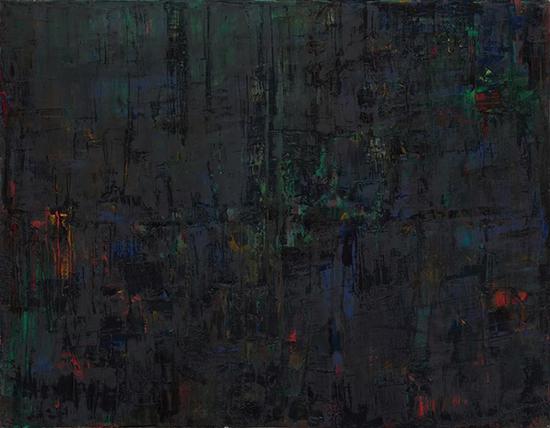 王刚,痛觉,140×180cm,布面油彩,2015