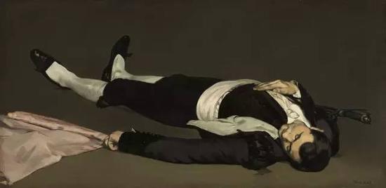 死去的角斗士 75.9x153.3cm 布面油画 1863-1864