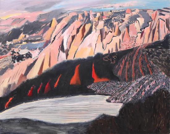 王克举,《黄土沟壑》,布面油画,160cmx200cm,2016年
