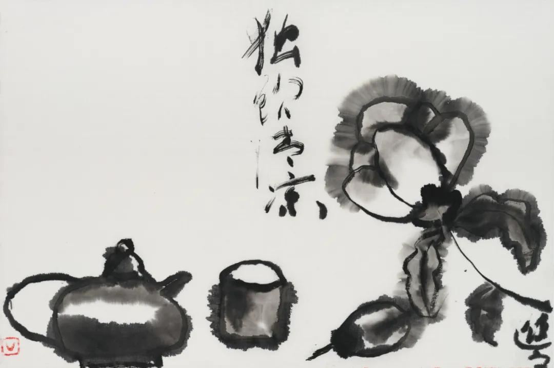  独饮清凉 34cmX23cm 2019年