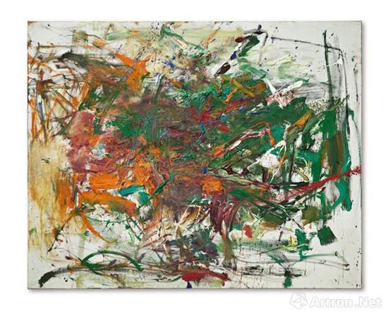 琼·米切尔(Joan Mitchell)《赛耳底》 成交价:56 琼·米切尔(Joan Mitchell)《赛耳底》