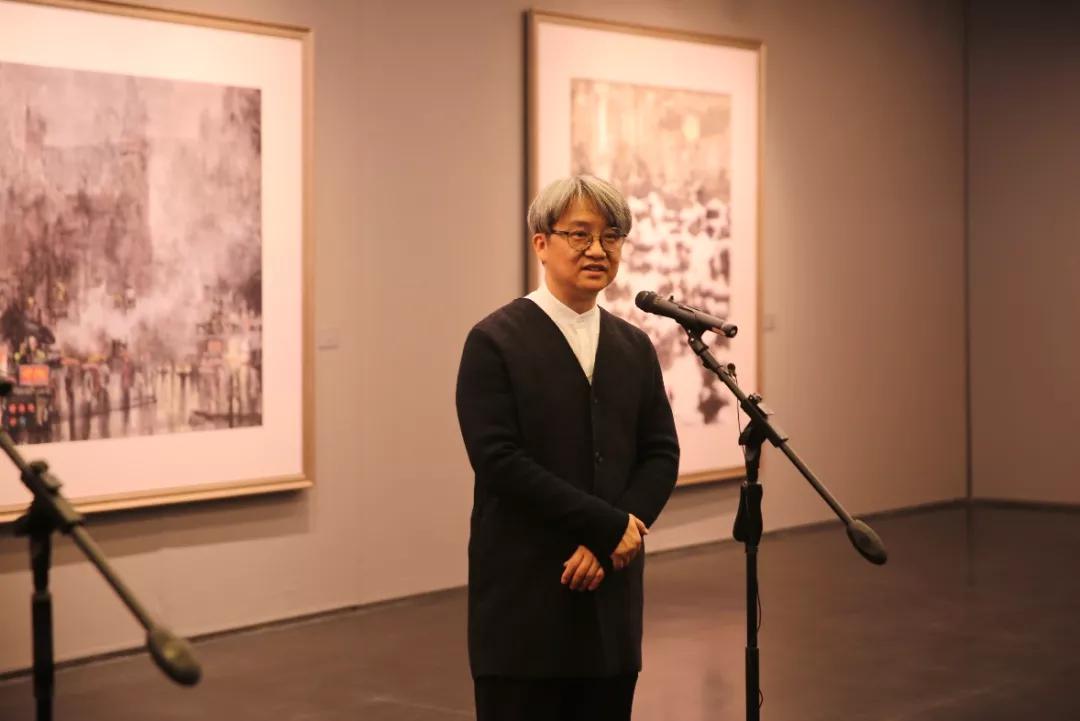 北京画院院长、北京画院美术馆馆长吴洪亮先生致辞