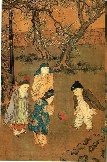 宋·苏汉臣 长春百子图卷(局部)