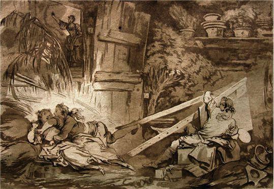 弗拉戈纳尔，《翻跟斗》，1766