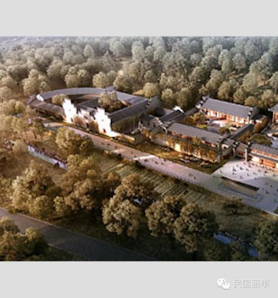 重建中的奉新耕香院