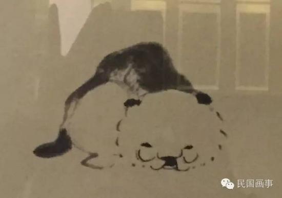 他画的鹿不要太傻。