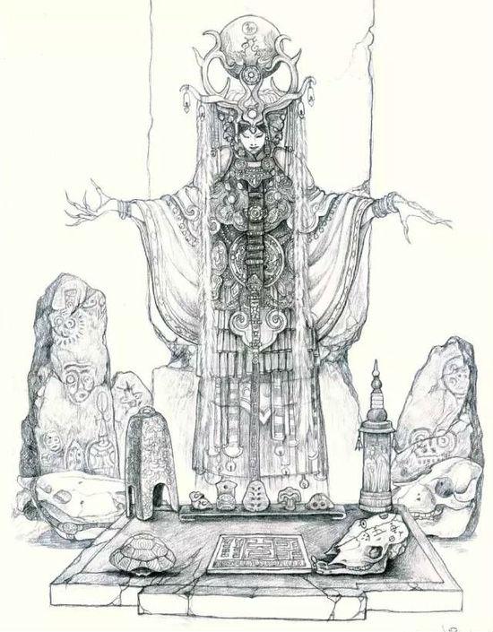 《寻龙诀》美术手稿 惊艳！