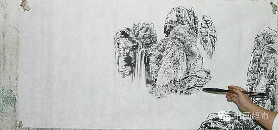 一幅山水画是如何诞生的?