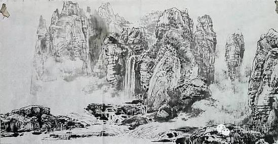 一幅山水画是如何诞生的?