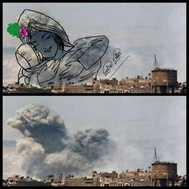 也门女艺术家战火中作画 传递和平与希望