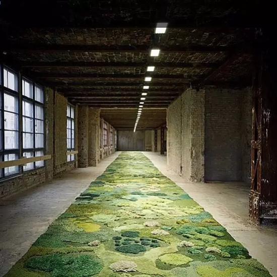 豪门姑娘手工织地毯比大自然更惊艳