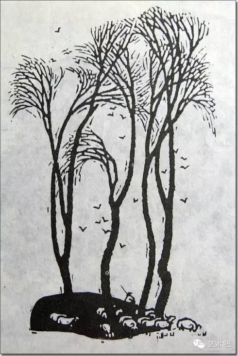 黑白木刻