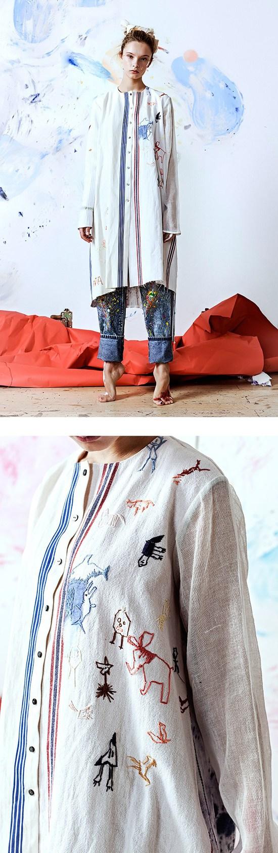 精致的俄罗斯姑娘服装手工艺