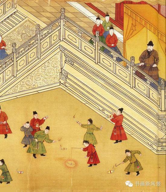 古画中的元宵行乐图,还是人家皇帝会玩!