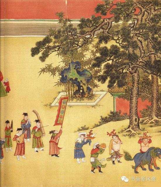 古画中的元宵行乐图,还是人家皇帝会玩!