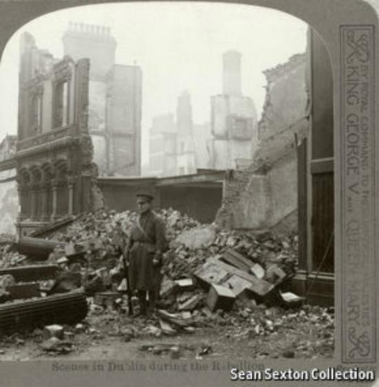 摄影的抗争:图片记忆里的爱尔兰复活节起义_影