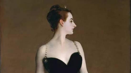 1884年,约翰·辛格·萨金特的《x夫人》第一次展出时饱受争议,并且
