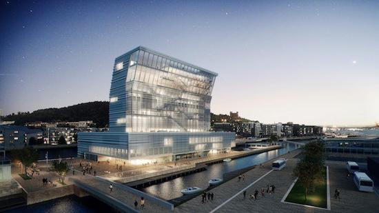 由Estudio Hereros设计的新蒙克博物馆Lambda效果图 图片:Courtesy Estudio Hereros