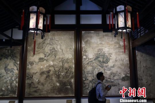 南京太平天国王府壁画修缮十年展出专家揭秘发现始末