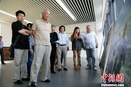 百余幅国画油画作品将赴巴西里约奥运会展出(图)