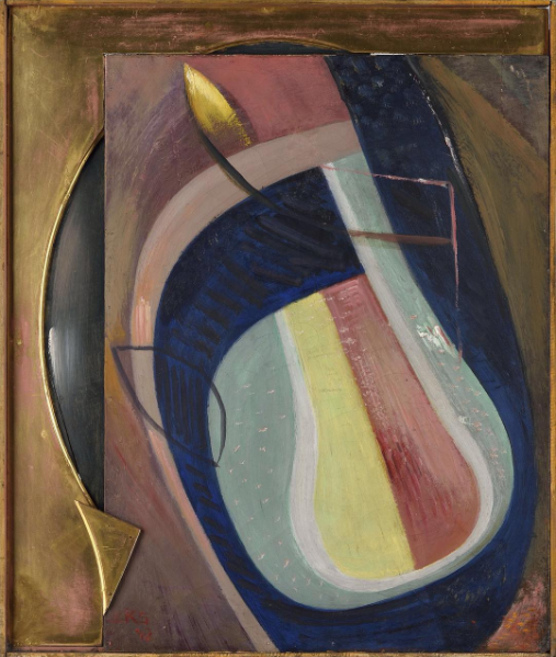 库尔特·施维特斯,《无题(双幅画)》(Ohne Titel ) ,1942 图片:courtesy of Galerie Gmurzynska