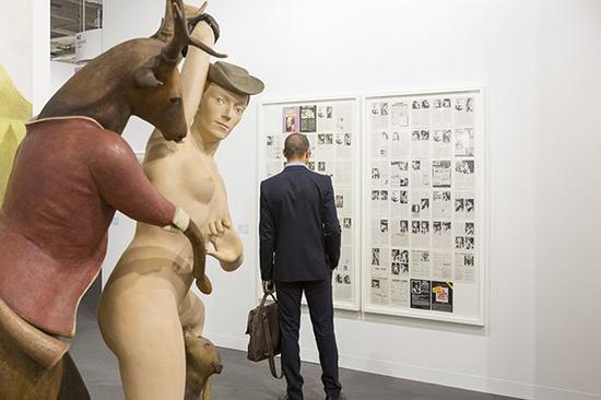 皮埃尔·克罗索斯基,《黛安娜与阿克特翁》(Diana and Acteon) 图片:courtesy of Art Basel
