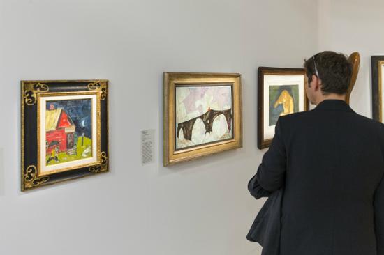 Galerie Thomas的在2016年巴塞尔艺术展展区照