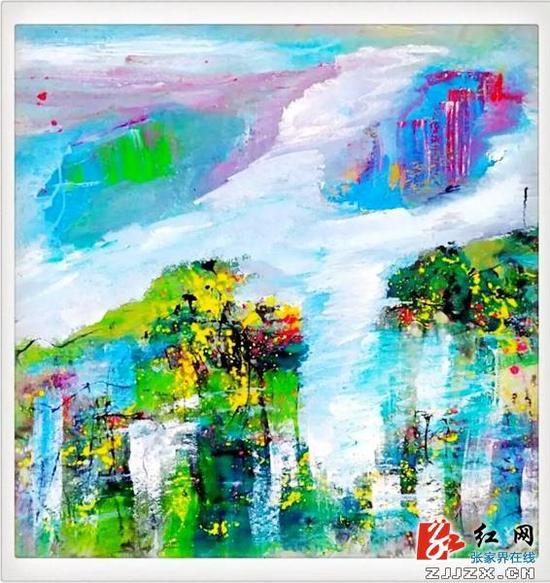 张家界风光画作将被佛罗伦萨美术学院永久收藏