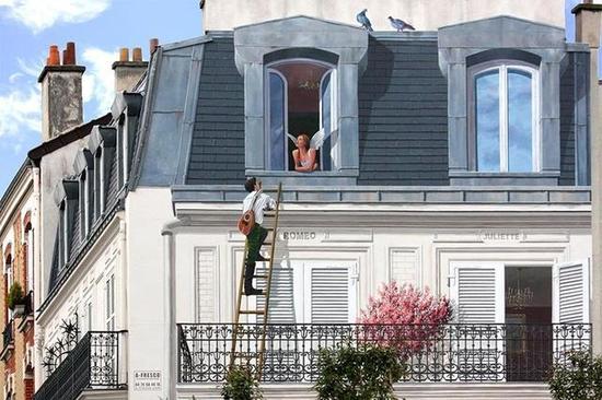 在街头艺术方面，还有人比法国人更会玩吗？不服来战。