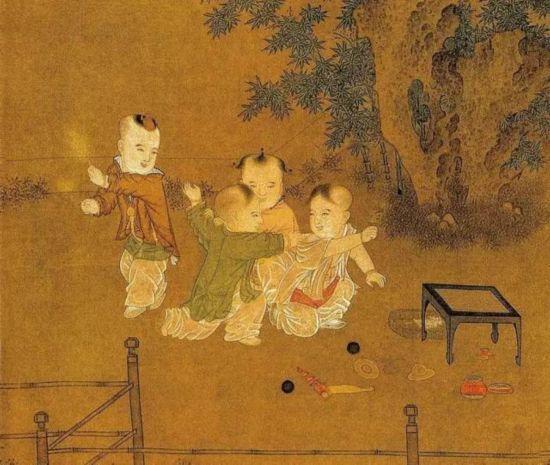 古时孩童玩什么? 馆藏古代国画里的童趣赏析